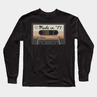 1971 Mixed Tape Limited Edition Classic Long Sleeve T-Shirt